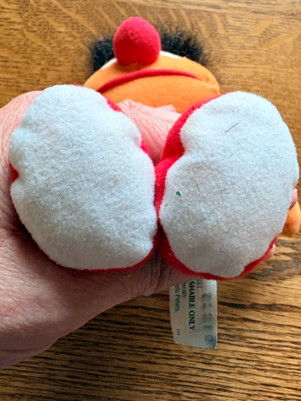 VTG 1997 TYCO/Mattel Ernie stuffed doll Sesame Street stuffie- 9 inches - Picture 13 of 15